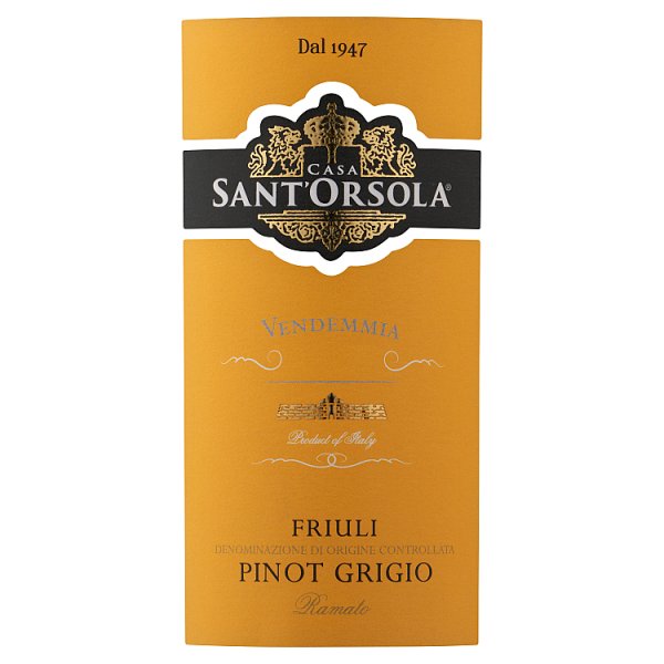 Casa Sant'Orsola Vendemmia Pinot Grigio 6 x 75cl