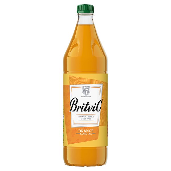 Britvic Orange Cordial 12 x 1L