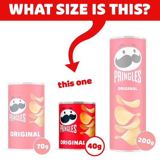 Pringles Original Snacking Crisps 12 x 40g