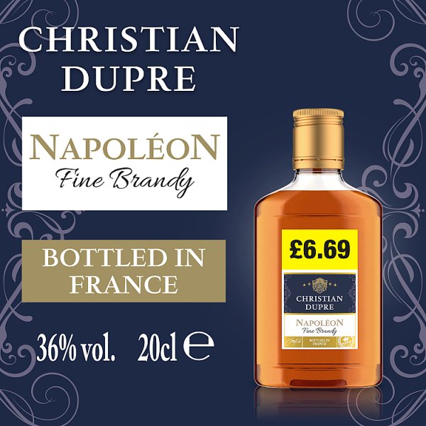 Christian Dupre Napoléon Fine Brandy 6 x 20cl