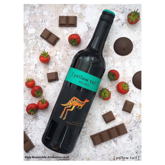 Yellow Tail Malbec Red Wine 6 x 750ml
