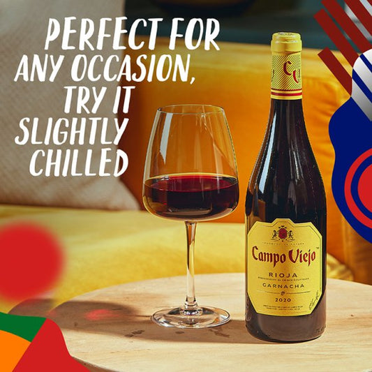 Campo Viejo Rioja Garnacha Red Wine 6 x 75cl
