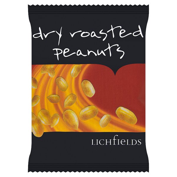 Lichfields Dry Roasted Peanuts 24 x 50g