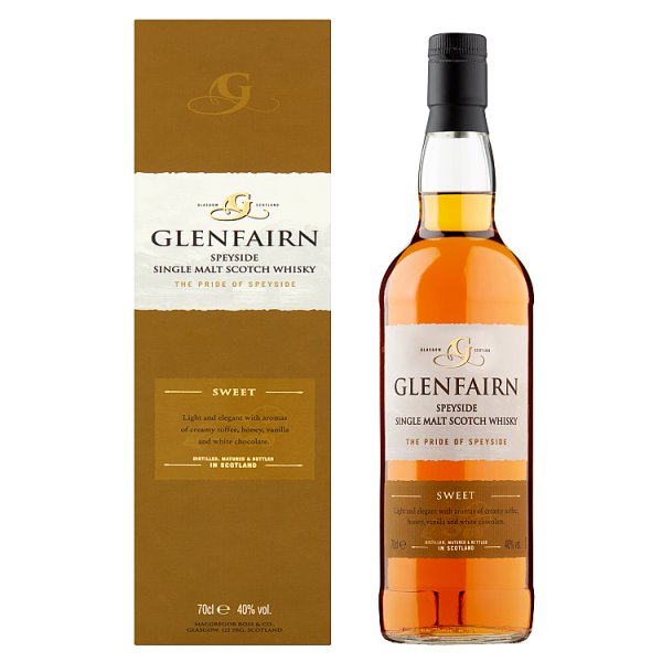 Glenfairn Sweet Speyside Single Malt Scotch Whisky - 70cl
