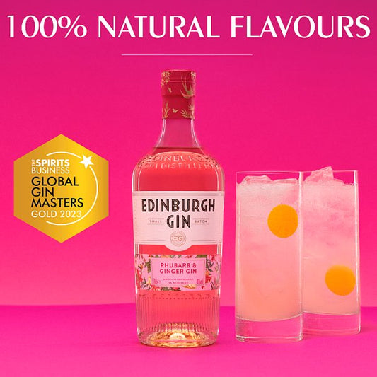 Edinburgh Gin Rhubarb & Ginger Gin - 70cl