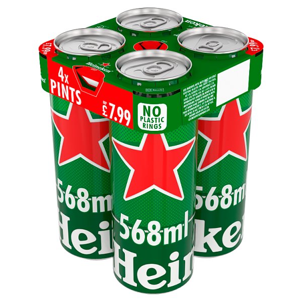 Heineken Cans 24 x 568ml