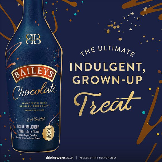 Baileys Chocolate Liqueur 15.7% Vol - 50cl Bottle