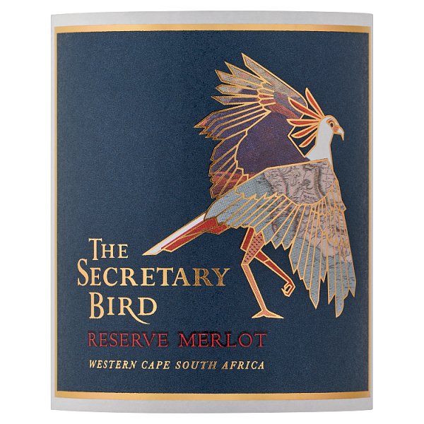 The Secretary Bird Reserve Merlot 6 x 750ml