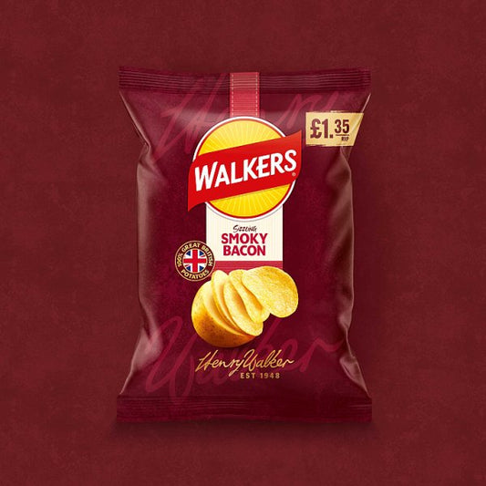 Walkers Smoky Bacon Sharing Crisps 18 x 70g