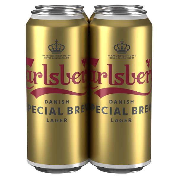Carlsberg Special Brew Strong Lager Beer 24 x 500ml Cans