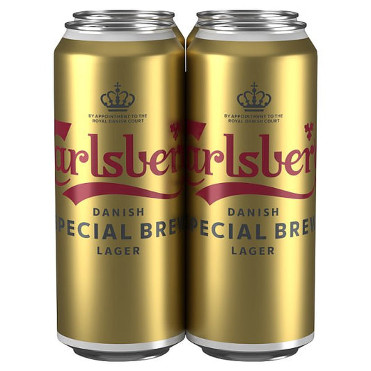 Carlsberg Special Brew Strong Lager Beer 24 x 500ml Cans