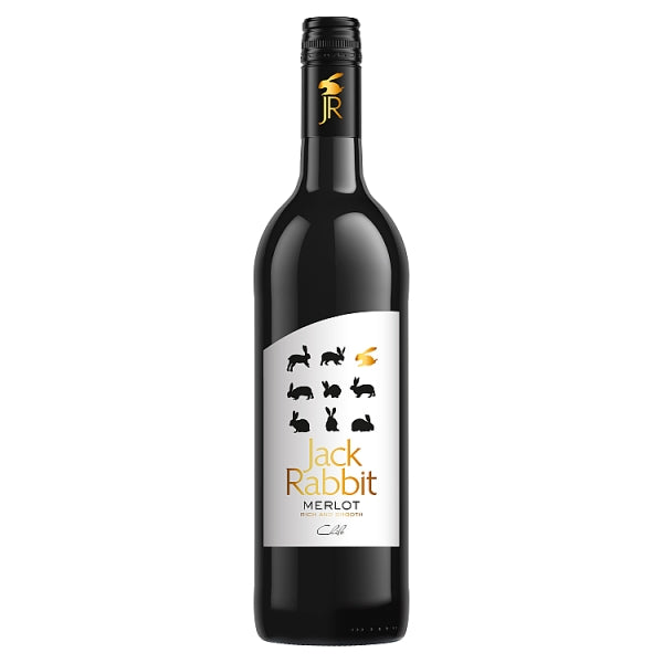 Jack Rabbit Merlot Red Wine 6 x 75cl