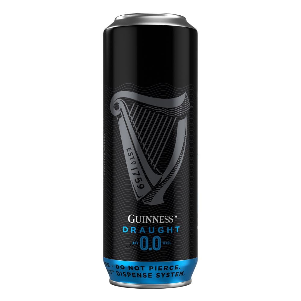 Guinness Microdraught 0.0% Alcohol Free Stout Beer 24 x 558ml Cans
