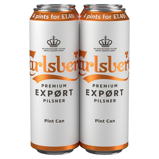 Carlsberg Premium Expørt Pilsner 24 x 568ml