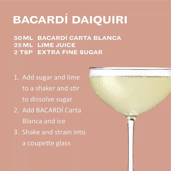 BACARDÍ Carta Blanca Superior White Rum, - 150cl Bottle