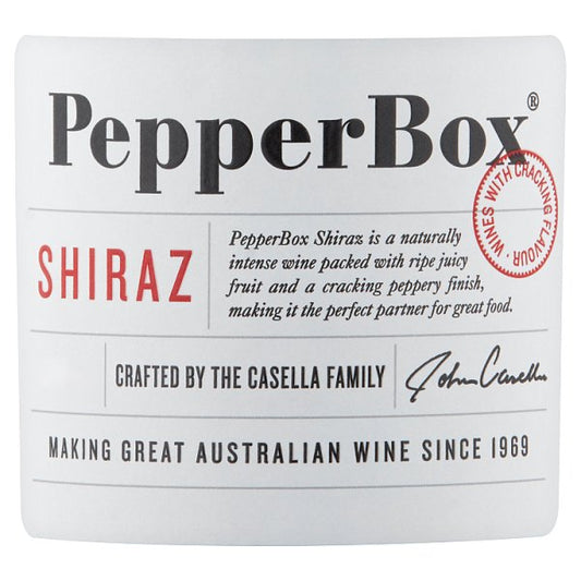 PepperBox Shiraz Red Wine 6 x 750ml