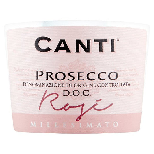 Canti Prosecco D.O.C Rosè 6 x 75cl Bottle
