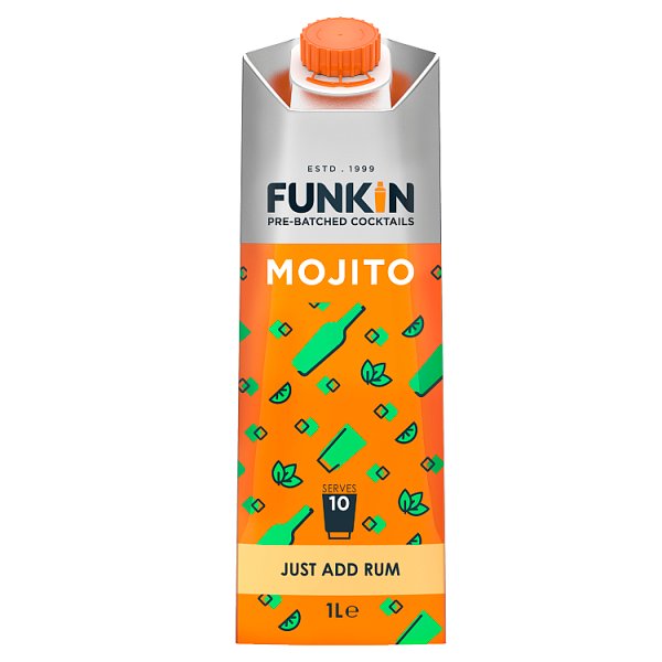 Funkin Pre-Batched Cocktails Mojito - 1L