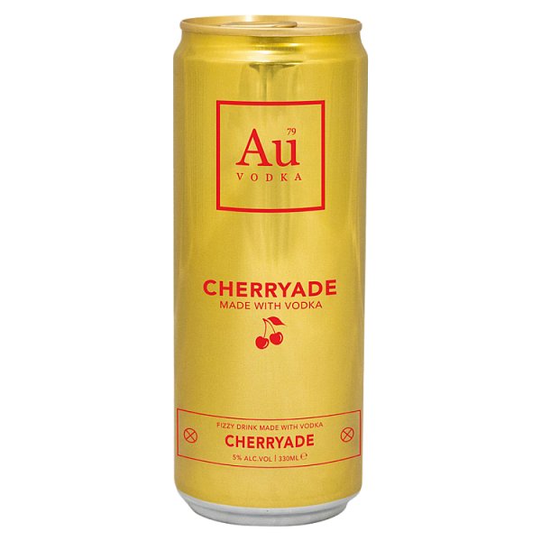 Au Vodka Cherryade 12 x 330ml Can