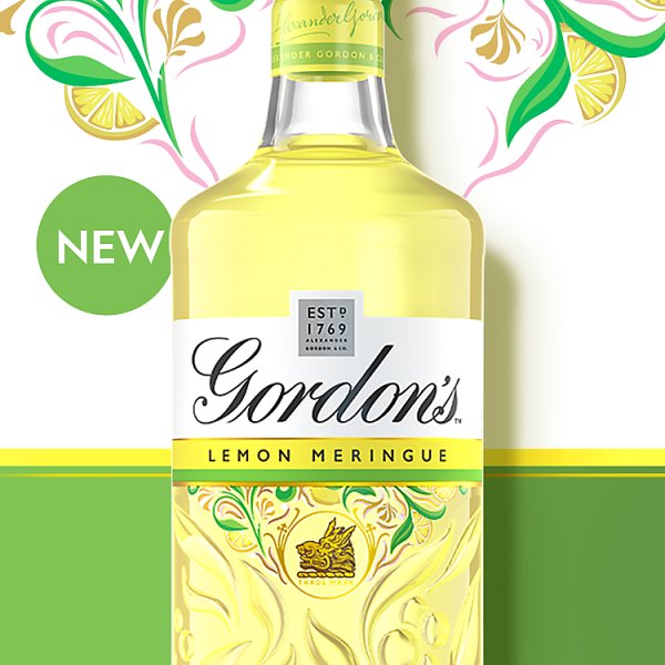 Gordon’s Lemon Meringue Spirit Drink 35% Vol - 70cl Bottle