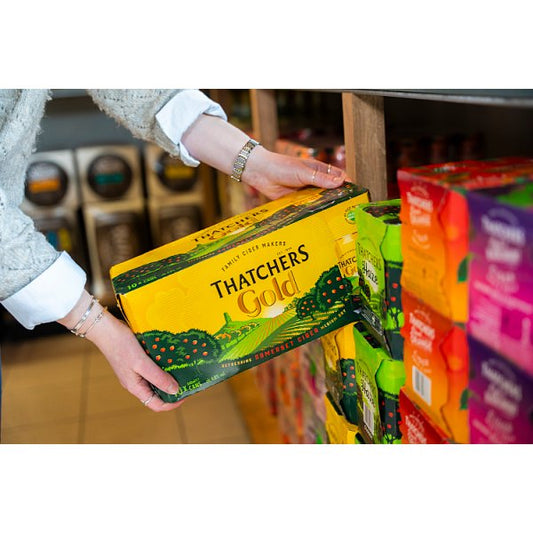 Thatchers Gold Somerset Cider 10 x 440ml