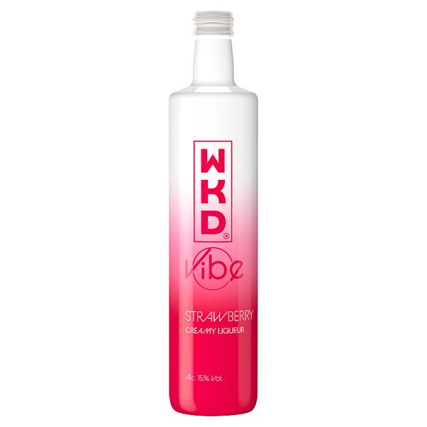 WKD Vibe Strawberry Creamy Liqueur - 500ml