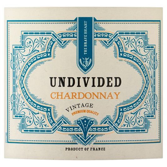 Undivided Chardonnay 6 x 75cl
