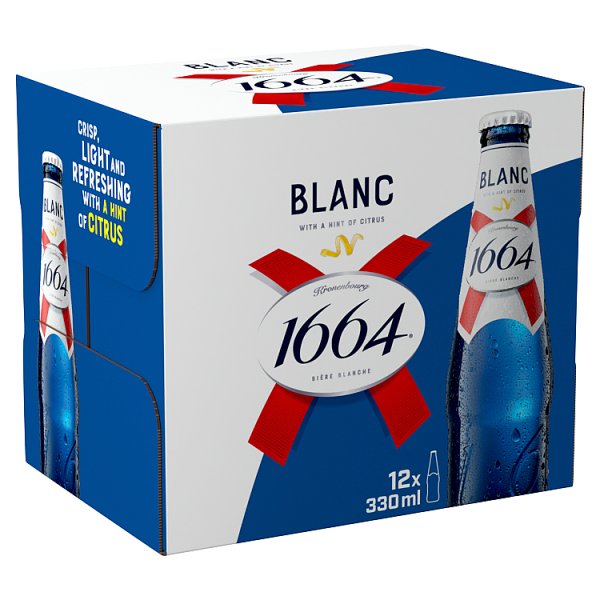 Kronenbourg 1664 Blanc 12 x 330ml Bottle