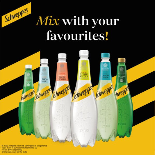 Schweppes Canada Dry Ginger Ale 6 x 1L Bottles