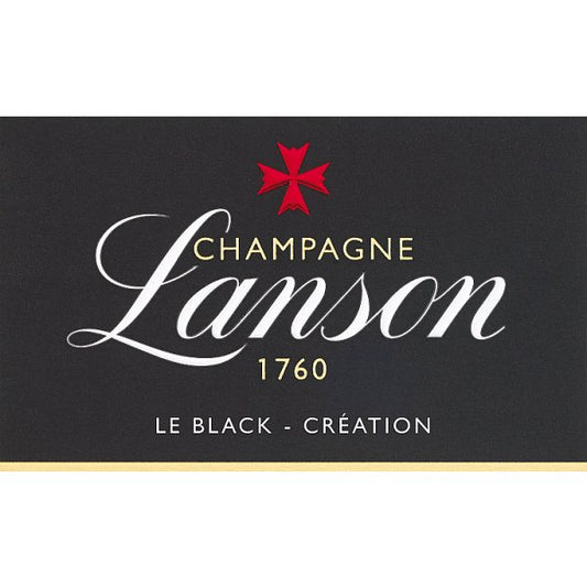 Lanson Champagne Le Black Création Label Brut 6 x 750ml