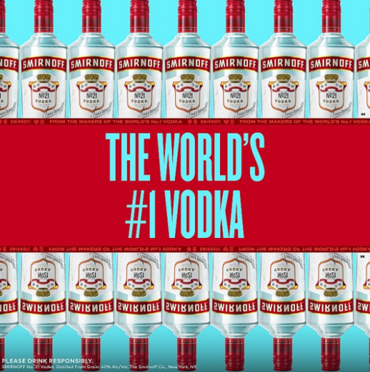 Smirnoff No. 21 Vodka 37.5% vol 70cl
