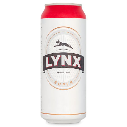 Lynx Super Premium Lager Can 24 x 500ml