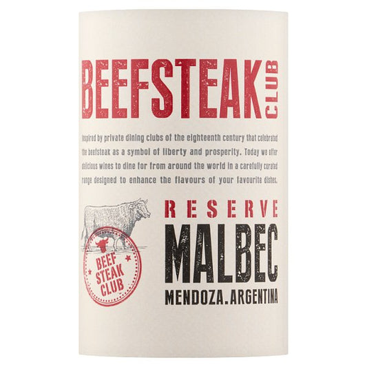Beefsteak Club Reserve Malbec 6 x 750ml