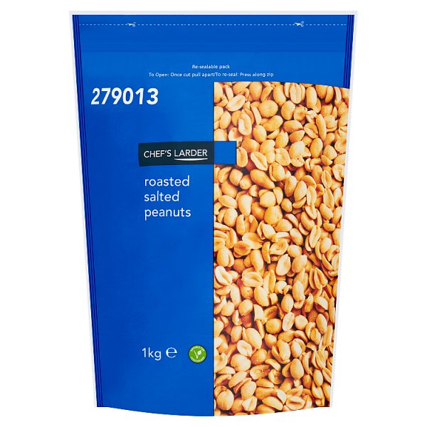 Chef's Larder Roasted Salted Peanuts - 1kg