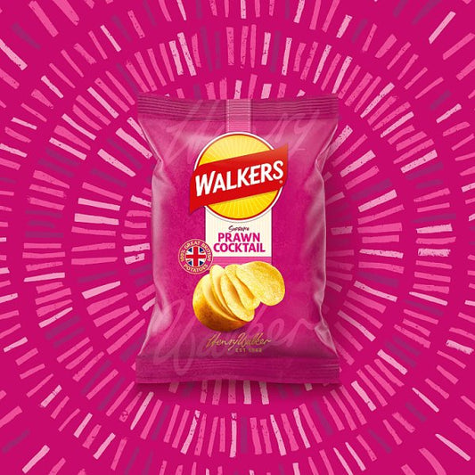 Walkers Prawn Cocktail Crisps 32 x 32.5g