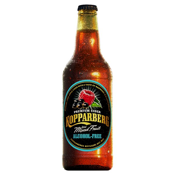 Kopparberg Premium Cider Alcohol-Free with Mixed Fruit 8 x 500ml