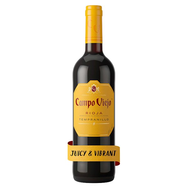 Campo Viejo Tempranillo Red Wine 6 x 75cl