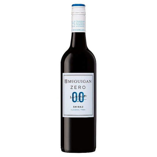 McGuigan Zero Shiraz Alcohol Free Australian Red Wine 6 x 75cl