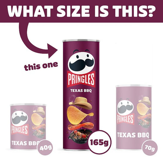 Pringles Texas BBQ Sharing Crisps 6 x 165g