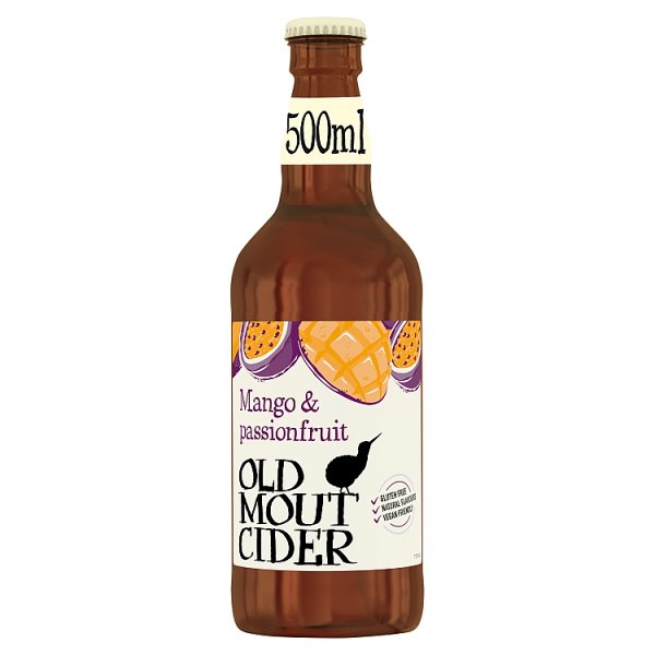 Old Mout Cider Mango & Passionfruit Bottle 12 x 500ml