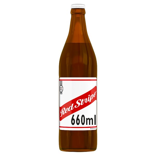 Red Stripe Jamaican Lager Beer Bottle 4.7% ABV 12 x 660ml