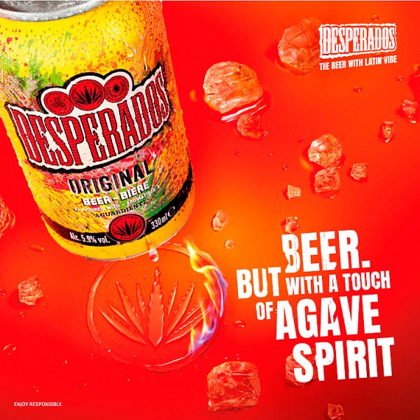 Desperados Original Beer Lager Cans 20 x 330ml