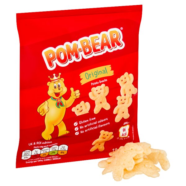 Pom-Bear Original Crisps 36 x 19g