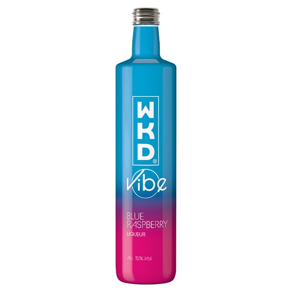 WKD Vibe Blue Raspberry Liqueur 6 x 500ml