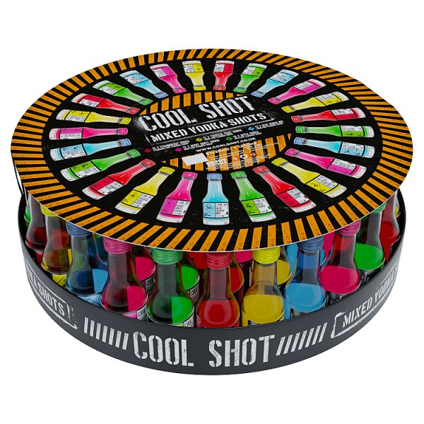 Cool Shot Mixed Vodka Shots 61 x 20ml