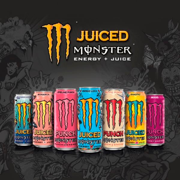 Monster Energy Drink Viking Berry 12 x 500ml Can