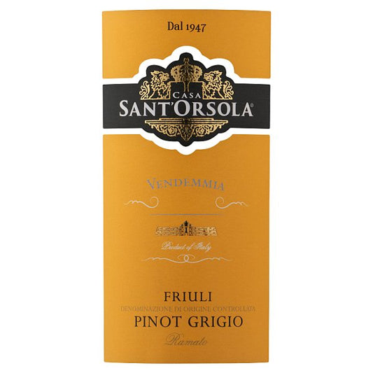Casa Sant'Orsola Vendemmia Pinot Grigio 6 x 75cl