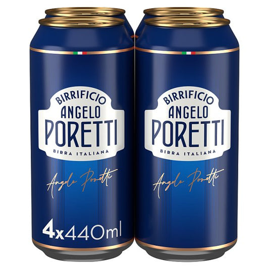 Birrificio Angelo Poretti Premium Lager Beer 24 x 440ml Cans
