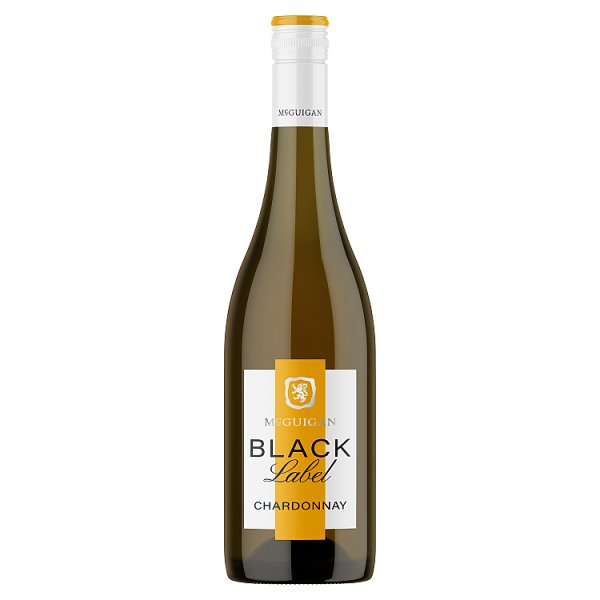 McGuigan Black Label Chardonnay Australian White Wine 6 x 75cl