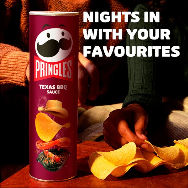 Pringles Texas BBQ Sharing Crisps 6 x 165g